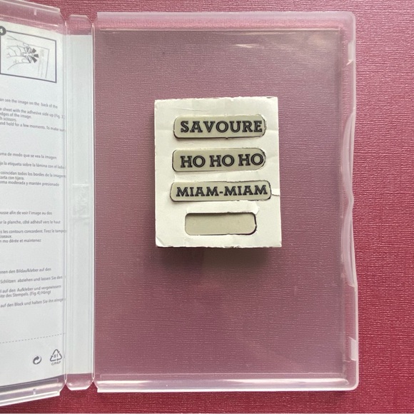 Stampin’ Up! “Oh Les petites friandises!” Stamps Set - Picture 2 of 4